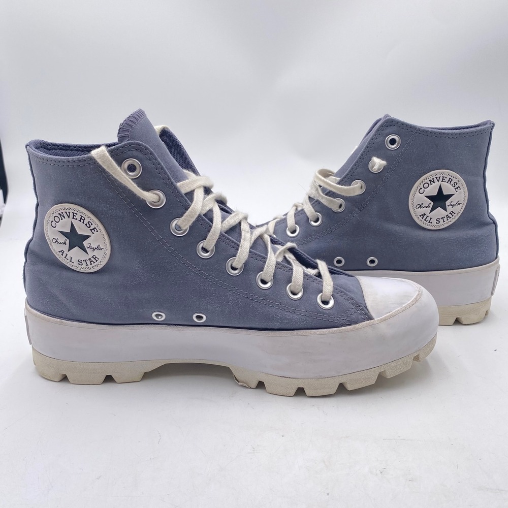 Converse Chuck Taylor All Star Lugged High Top Women 10 Grey Platform 571165C